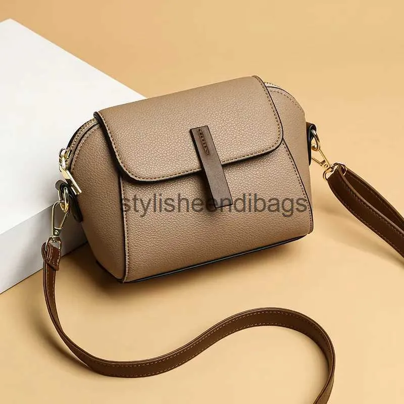 Cross Body Bags Luxury Designer Solid Color Women's Small andbag Fasion Soulder Messenger Bag Ladies pu Leater Sell Crossbody Bag Bolsasstylisheendibags