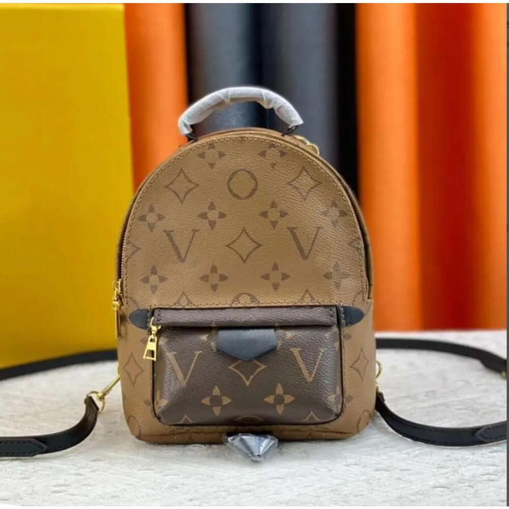 Luxury Designers Mini Backpack Set Canvas Leather Travel  display picture 1