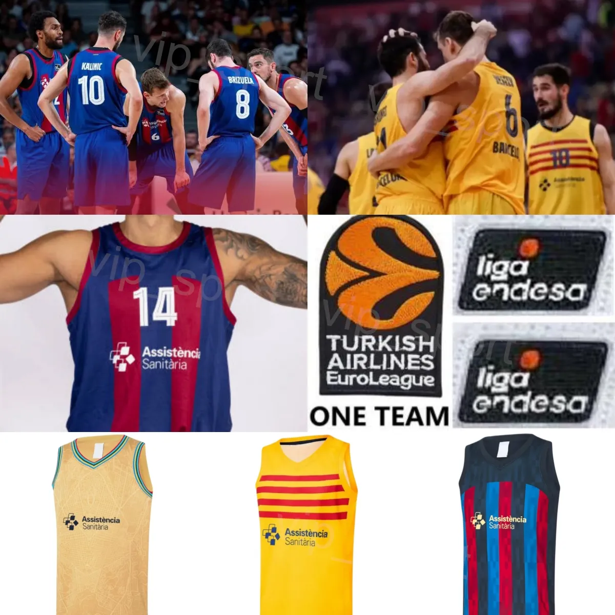 Imprimer Basketball Baloncesto 12 Nikola Kalinic Jersey Barca Lassa 1 Oscar Da Silva 8 Dario Brizuela 44 Joel Parra 22 Jabari Parker 13 Tomas Satoransky Euroligue