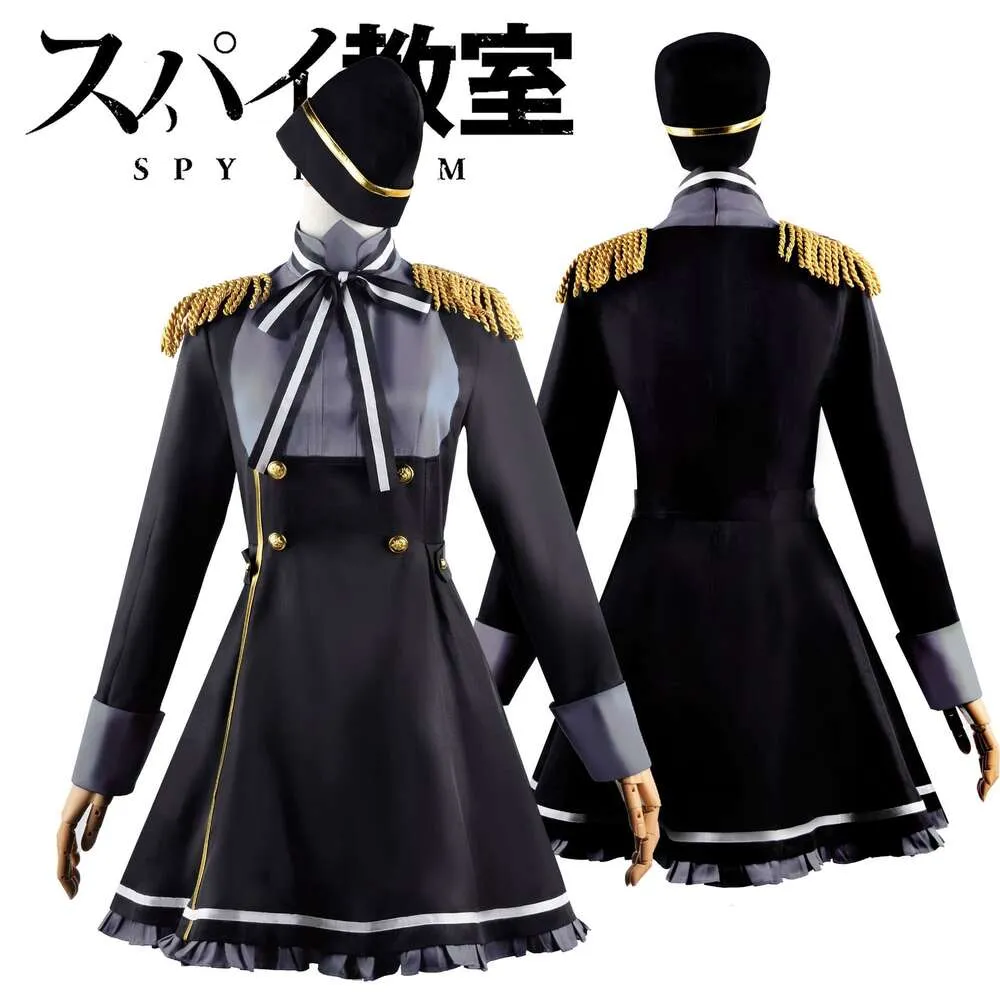 Annett Cosplay Spy Kyoushitsu Costume Annett School Uniform Secret Agent Uniform Women Dress Halloween Party Outfit for Womencosplay