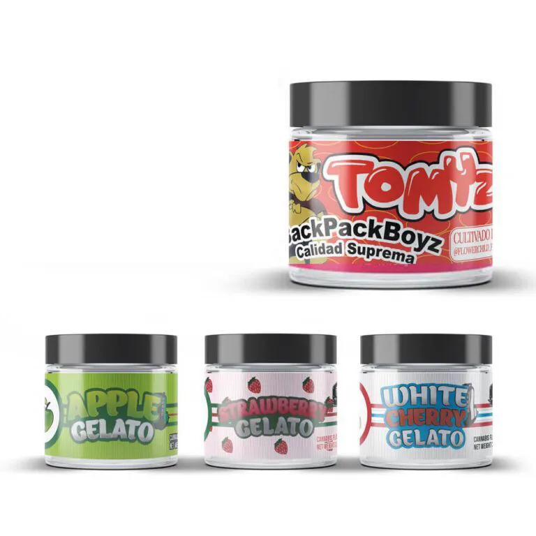 Wholesale Empty 60ml BackpackBoyz Jungle Boys Mix Strawberry White