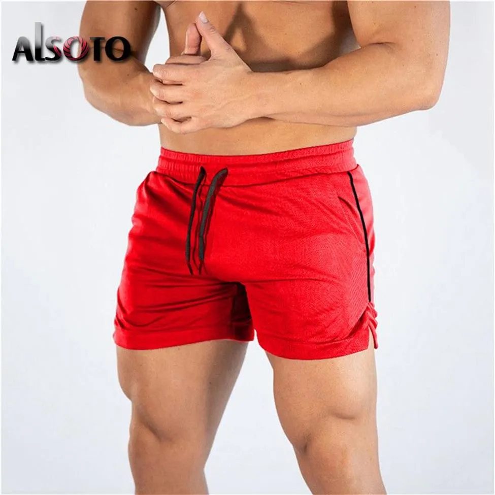 Pantaloncini da uomo 2021 Estate Running Uomo Sport Jogging Fitness Training Quick Dry Sexy Mens Gym Sport Beach279x