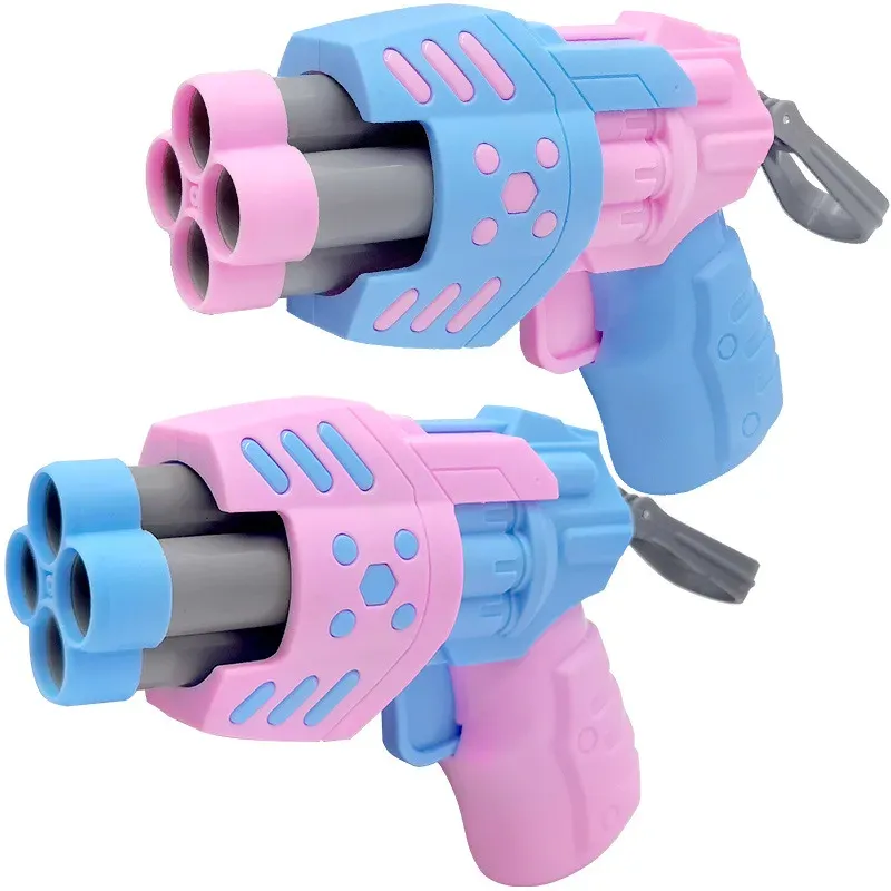 Manual Shooting Soft Bullet Pistol Toy Guns Foam Dart Safe Outdoor Indoor Blaster For Girls Boys Birthday Gifts