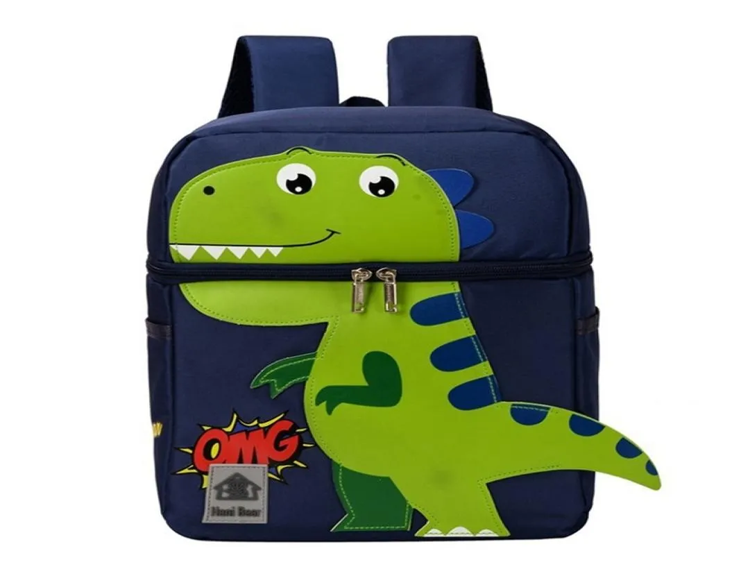Okul çantası karikatür dinozor çocuk039s backpack moda kreş kız çocuk s çocuk 2207072391028