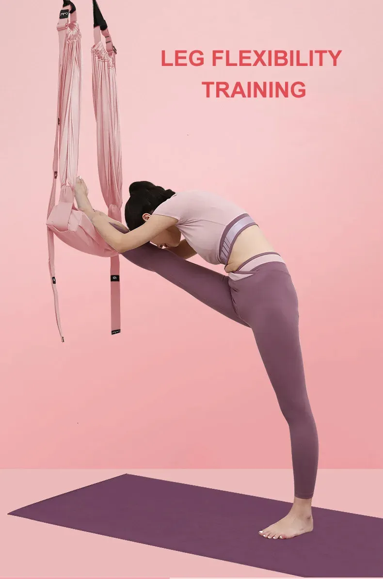 Multi Functional Resistance Band Shoulder Mobility For Aerial Yoga