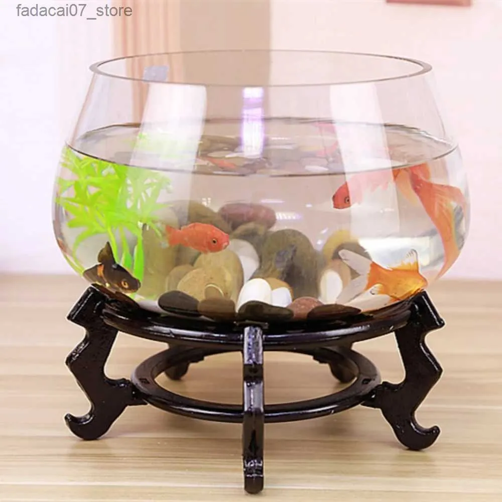 Aquariums Fish Tank Glass Circular Desk Creative Small Fish For Household  Use Transparent Small Desktop Turtle Tank Aquarium Tank YQ231018 From  Fadacai07, $31.04