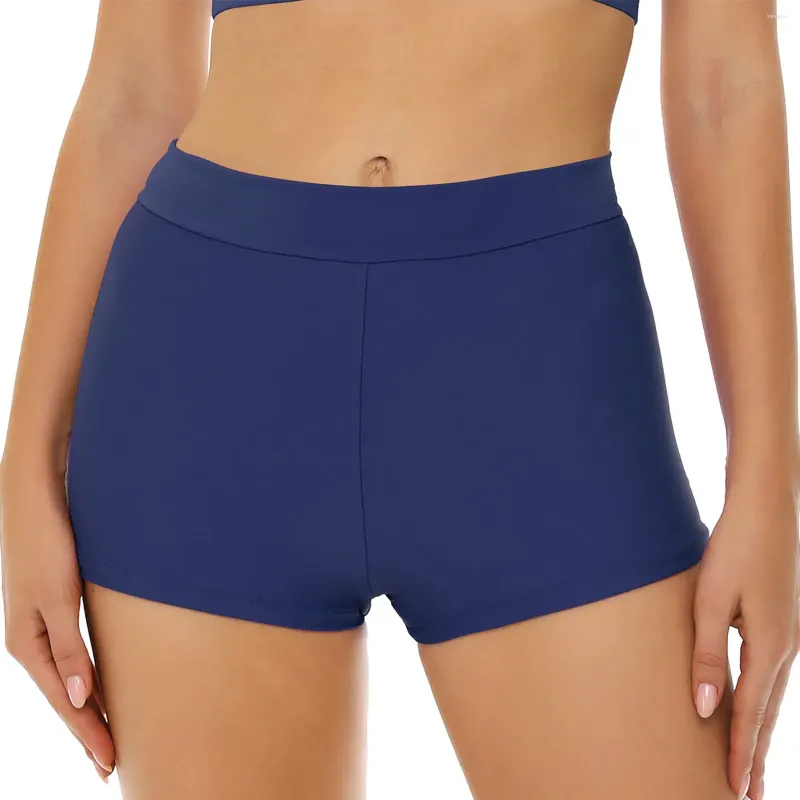 High Waisted Womens  Womens Swim Shorts With Tummy Control And Full  Coverage Perfect For Beach And Pool From Beverlery, $12.02