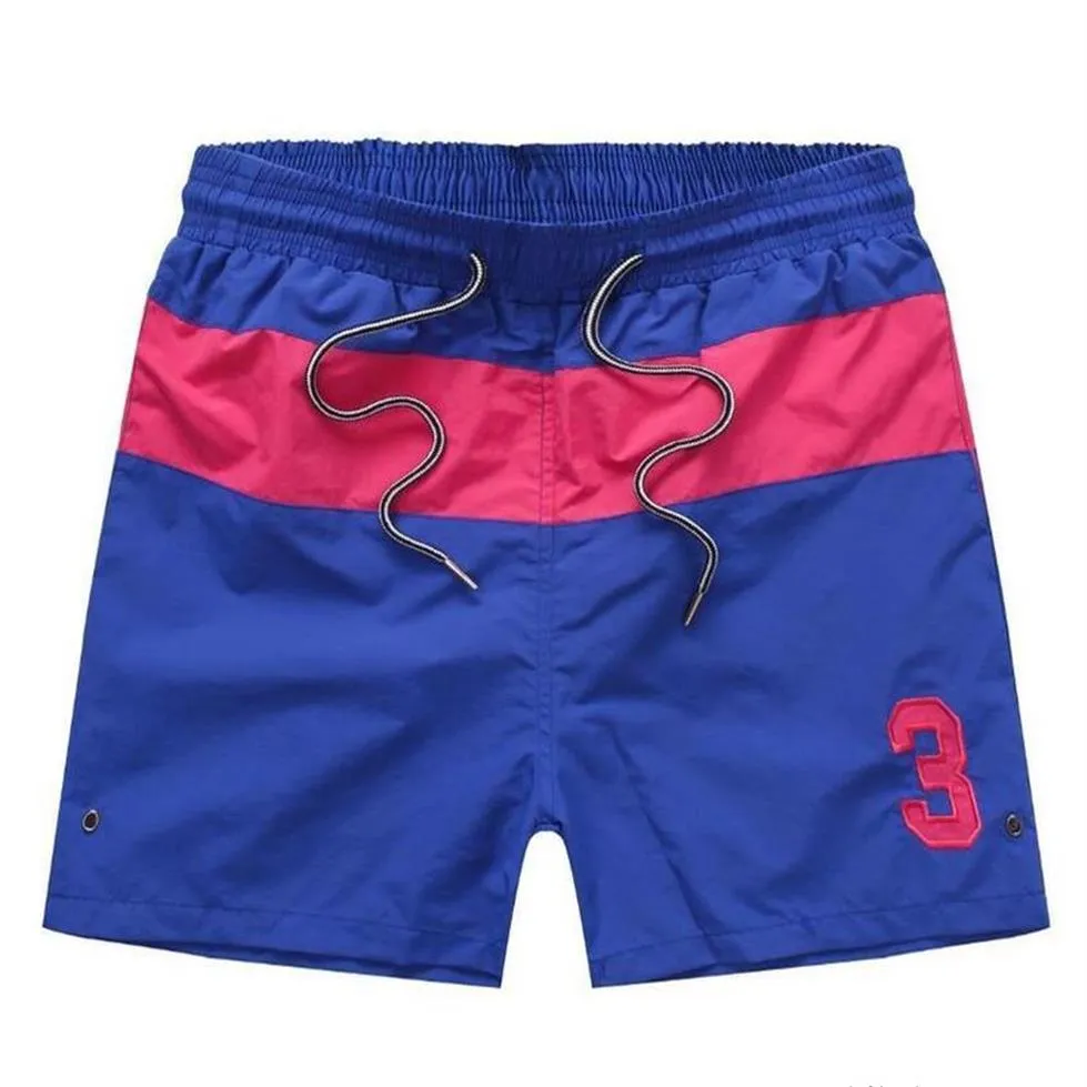 mens shorts summer pants small horse animal Casual classic Embroidery For Men Beach Short2400