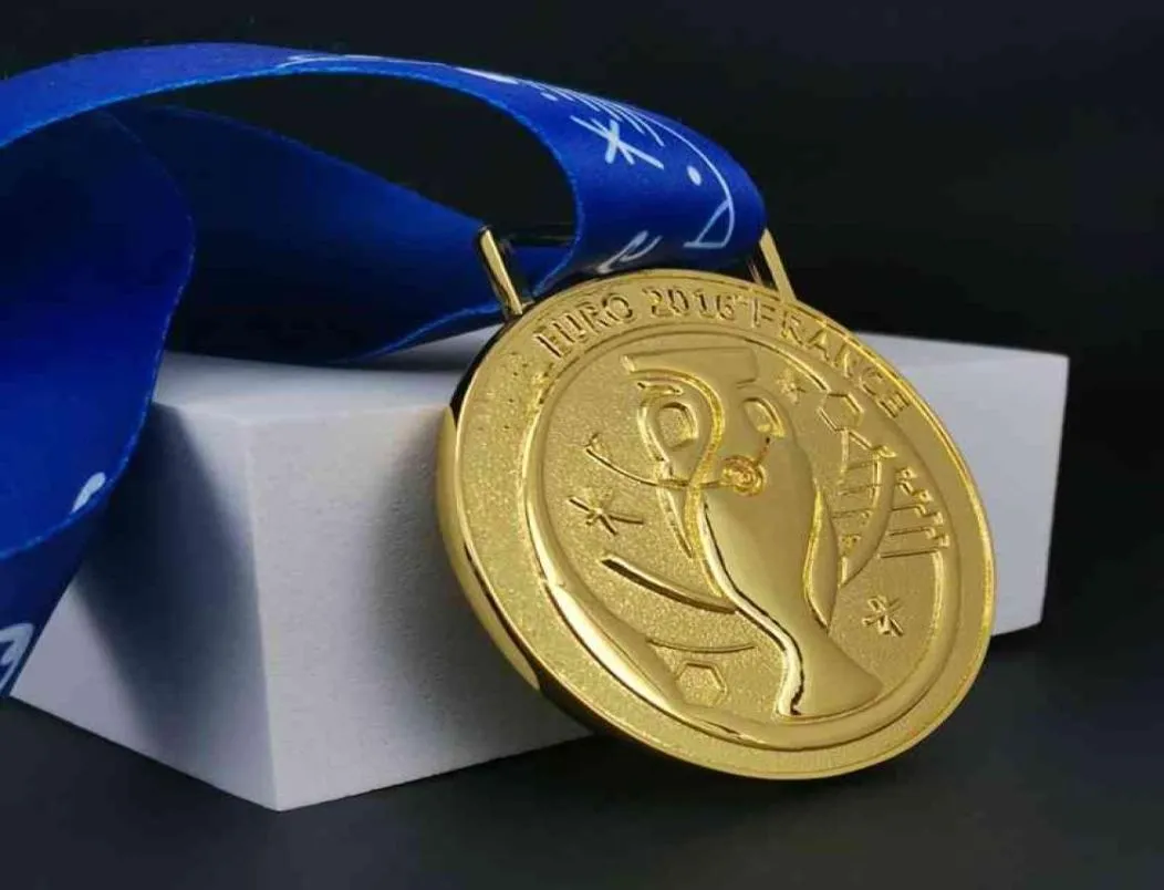 Topp 2020 European Cup Medal Portuguese 2021 Golden Football S Finals Souvenirs5844520