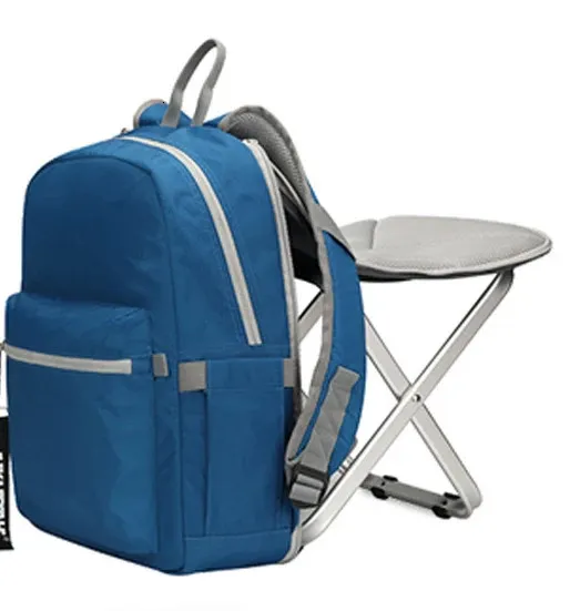 2 In 1 Folding Fishing Chair Backpack And Stool Combo For Camping, Hiking,  And Picnics Lightweight And Durable Armless Folding Camp Chair 231018 From  Huo05, $40.11