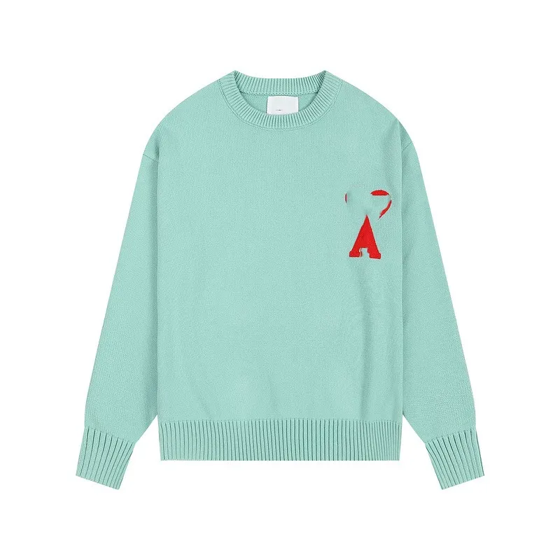 Womens clothes designer sweater autumn trendy long sleeved slim pullover coat Classic Jacquard Big Love Button Strongest Thickness High Quality