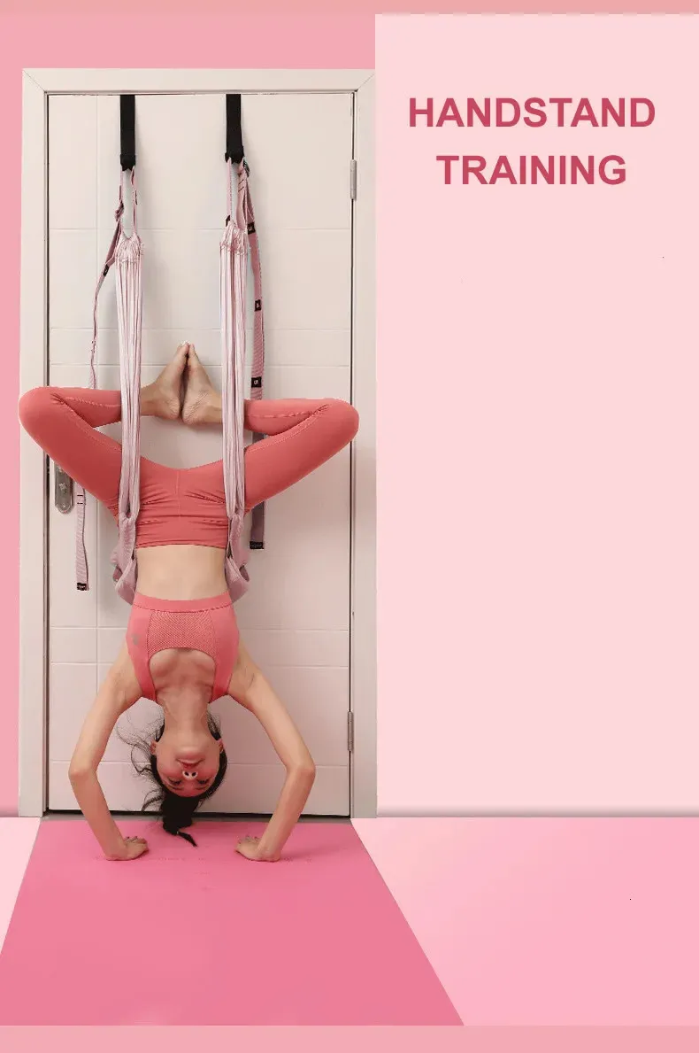 Multi Functional Resistance Band Shoulder Mobility For Aerial Yoga