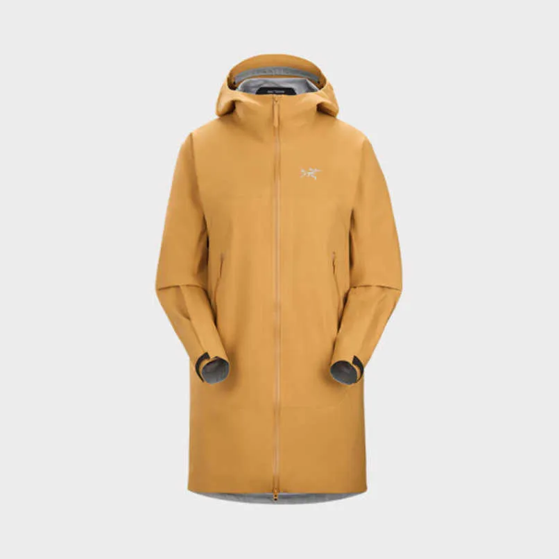 デザイナーarcterysジャケットAlpha SV Mountaineering Breseable Hardshell Jacket Men's Coats Beta Coat Gore-Tex Waterproof Whodeproof Women's Charge Coat Retreat/Rhythm Yellow XS