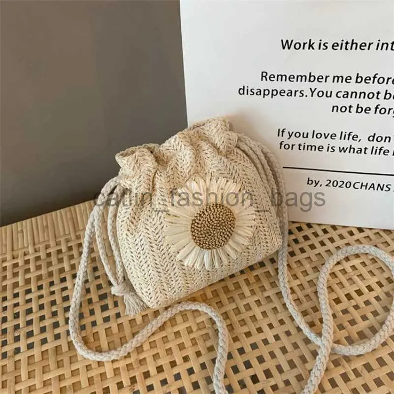 Cross Body Bags ot Sale Woven Women Straw Bag andbag Knit Summer Woman Soulder Messenger Beige Bags Fasion Creativecatlin_fashion_bags