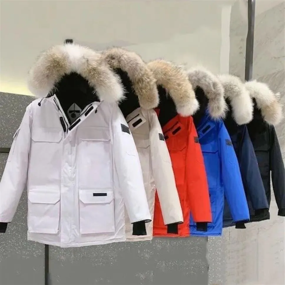 Designer jaqueta masculina inverno para baixo jaqueta superior moda masculina parka impermeável à prova de vento tecido premium grosso cabo cinto quente jack2965