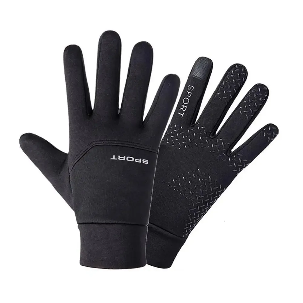 Gants de sport gants de Football imperméable à l'eau poignée thermique joueur de cyclisme hors champ vélo terrain vélo Sports de plein air guantes moto 231018