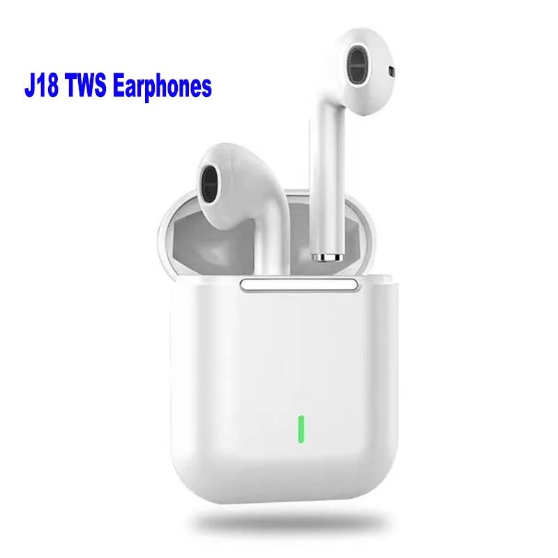 TWS Earphone Headsets Transparency Byt namn på Pop -Up Window Wireless Earuds Ecouteur Cuffie Earphones Stöd Laddning av vita hörlurar Utseende Musikens headset