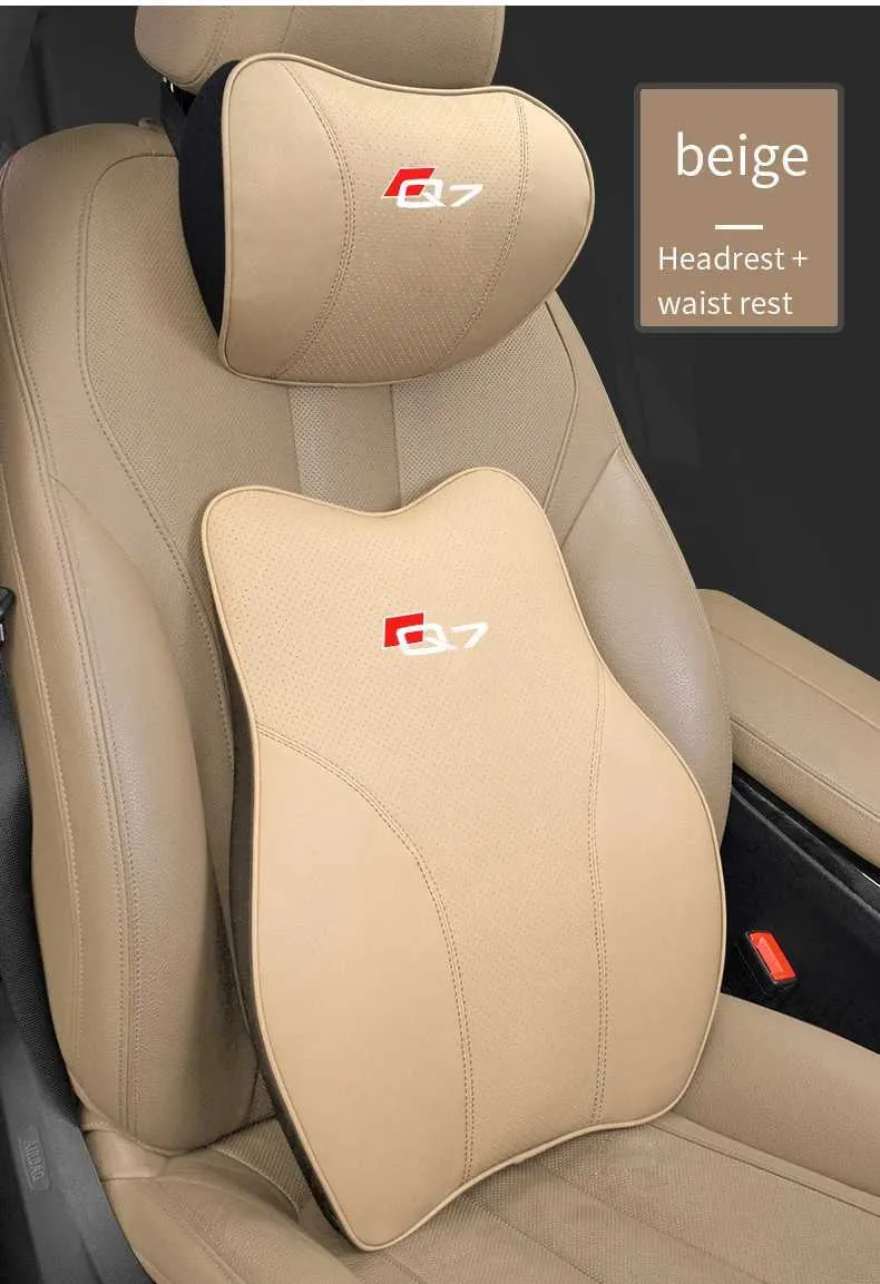 Kinder Erwachsene Auto Sitz Kopfstütze Nacken Kissen Passend für AUDI Q7  Kopf we