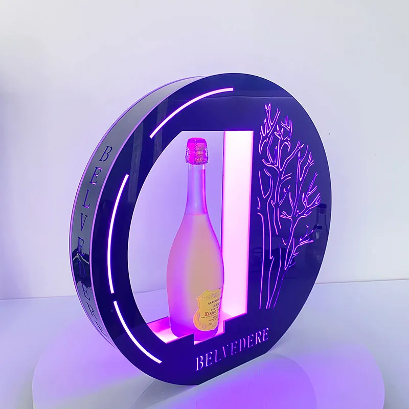 China Supplier LED Lighted Grey Goose Bottle Presenter for Party Night Club