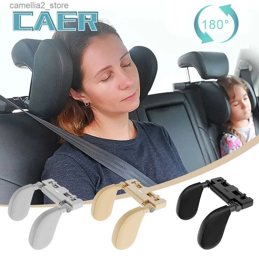 Cuscini di seduta Cuscino per poggiatesta per seggiolino auto Cuscino regolabile per sonno laterale Supporto per la testa Riposo da viaggio Cuscino di memoria Cuscino di supporto per collo automatico per bambini Q231018