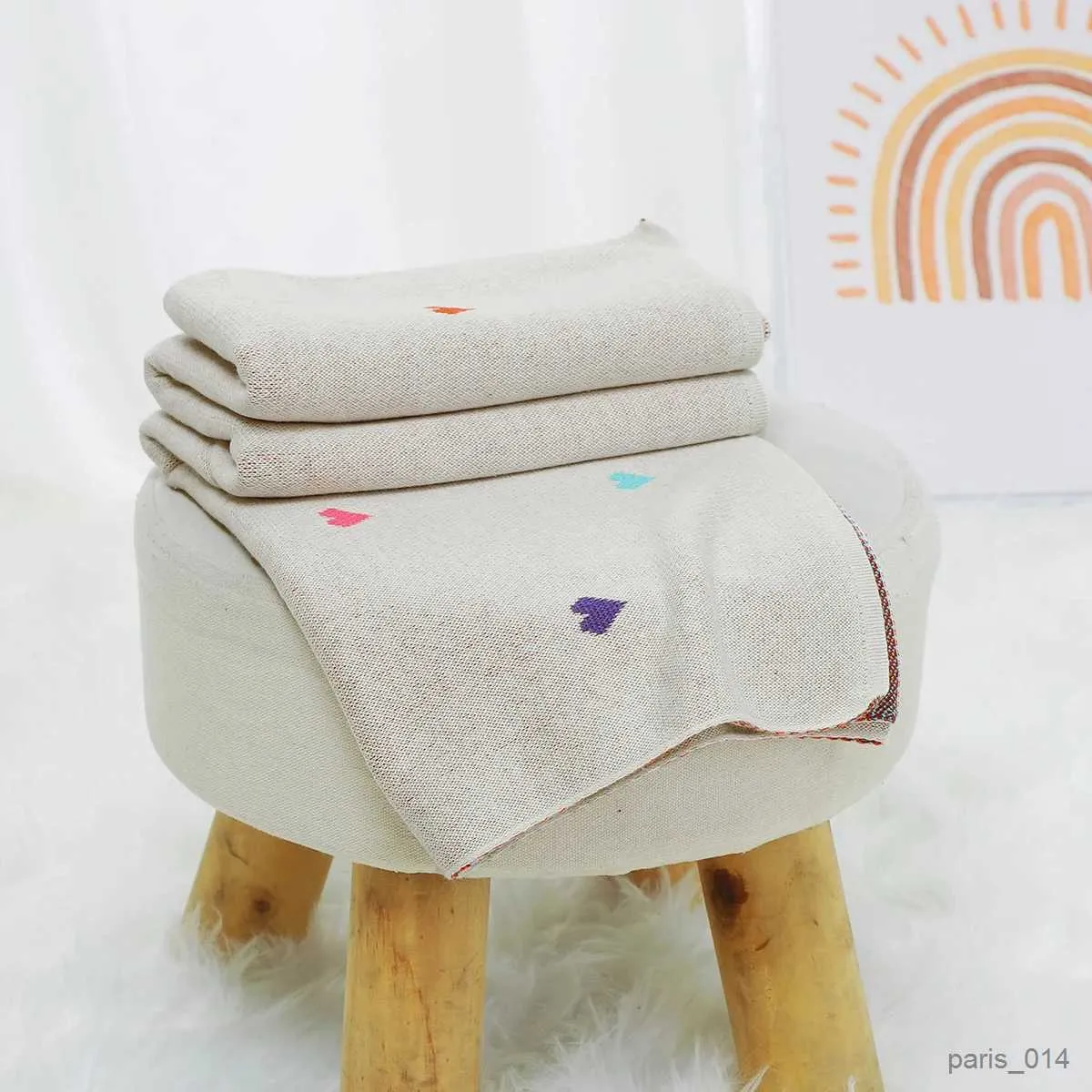 Coperte Neonato Completo Kit lettino Coperta Estate Nascita Tiro Panno di cotone Mesi Fasce Asciugamano da bagno per bambini