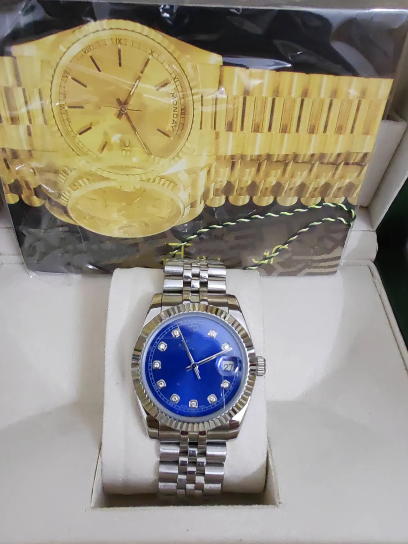 con box originale orologio di alta qualità 41mm Presidente Datejust 116334 Sapphire Glass Asia 2813 Movimento Orologi da uomo automatici meccanici 83