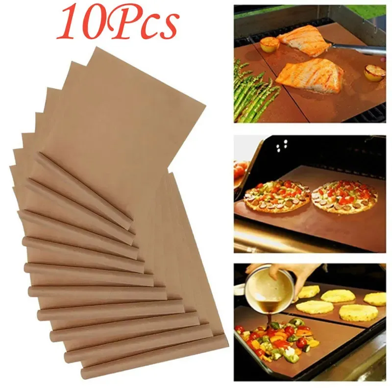 Deegrollers Gebaksborden 10 stuks Bakmat Vel 40*60Cm of 30*40Cm Herbruikbaar Bestand Oliebestendig Papier Bakoven Gereedschap Non-stick Schip per rol 231018