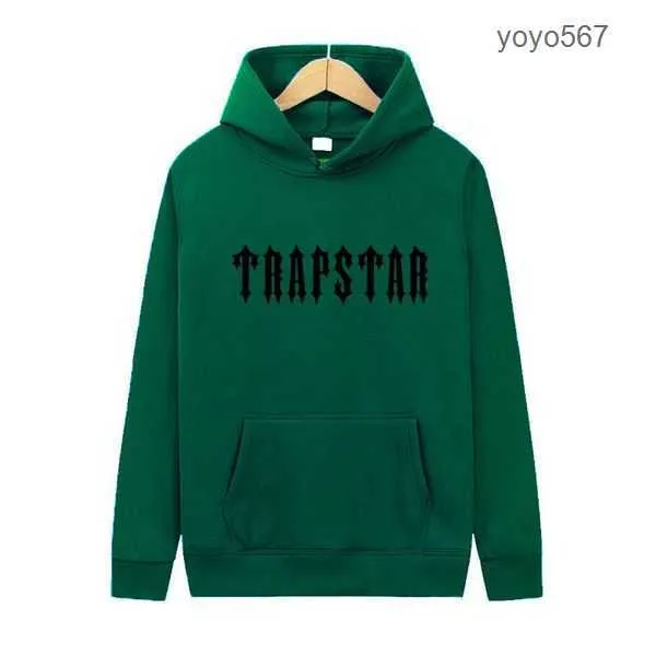 Moletons Designer Marca Homens Hoodies Moletons de Alta Qualidade Novo Trapstar Londres Hoodie Homme Algodão Outono Inverno Casual Hoodies Tuta Trapstar 4BHF