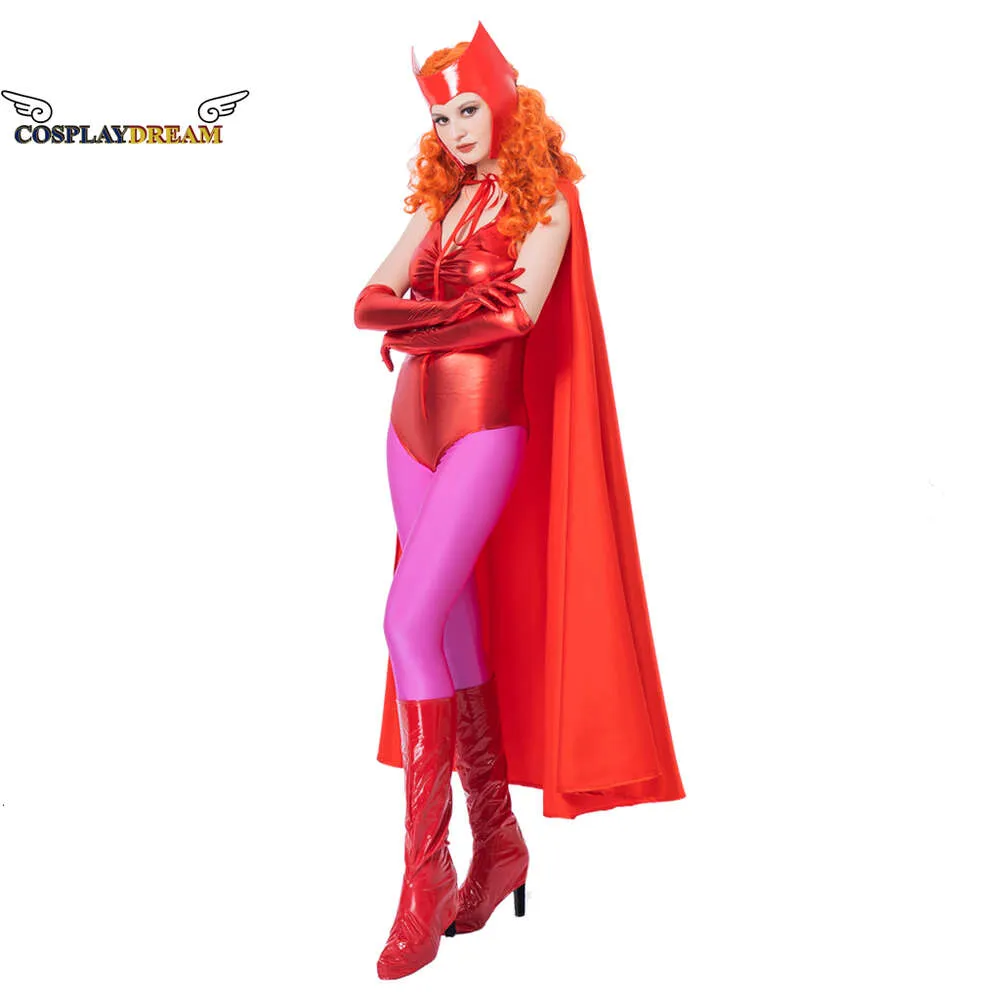 コスプレコスプレワンダビジョンスカーレットウィッチコスプレ