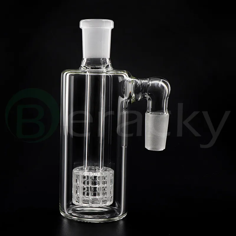 Ny Matrix Perc /Terp Tube Glass Ash Catcher With Glass Bowl 4590 grader 14mm 18mm för glasbongs oljeriggar