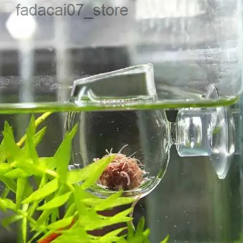 DIY Acrylic Aquarium Feeder Fish Tank Fish Shrimp Food Live Worm