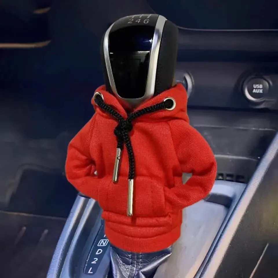 Cambio manuale per auto, copri pomello del cambio a forma di rosa all'uncinetto, copri pomello del cambio carino per auto, gadget carini per interni auto (modello di colore personalizzato) - Italia