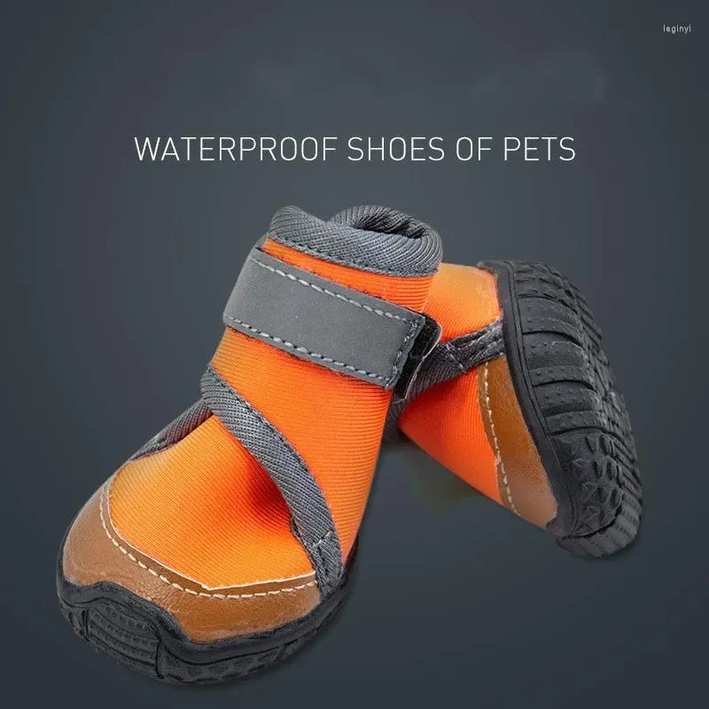 Dog Apparel Large Shoes Pet Boots Waterproof And Warm Fashion Pets Botas Outdoor Anti-drop Wear-resistant Buty Dla Psa Perro Puppy Chien