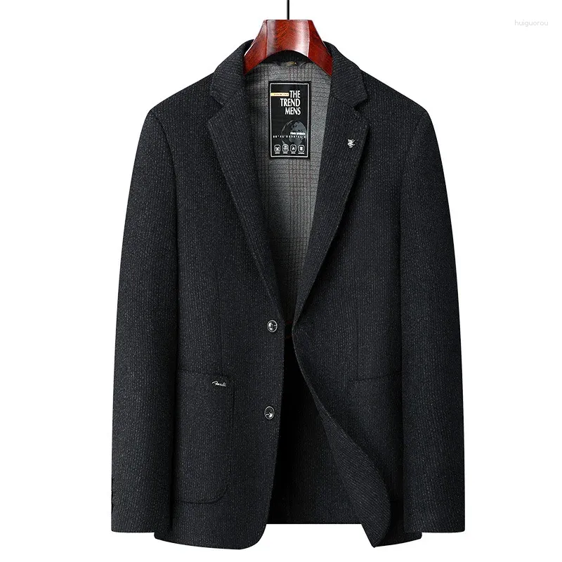 Herrenanzüge Ankunft Mode hochwertige Wolle doppelseitiger Wollanzug Mantel Herbst und Winter Größe M L XL 2XL 3XL 4XL
