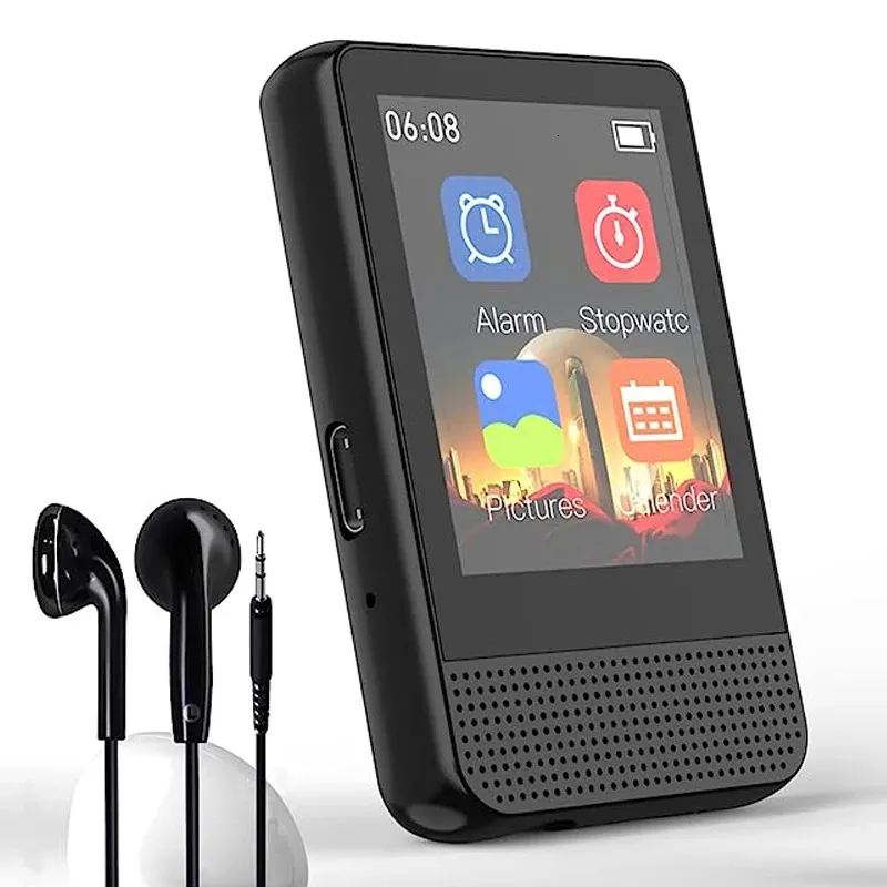 MP3-MP4-Player Ruizu M16-Player mit Bluetooth 50-Lautsprecher, voller Touchscreen, HiFi-Metall, tragbarer Mini-Walkman, FM-Radio, Video-Ebook 231018