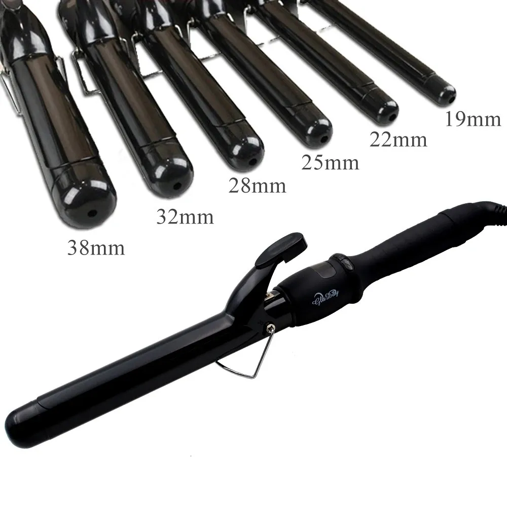 Curling Iron 38mm Ceramic Hair Curler Digital LCD Curling Wand With Adjustable Temperature For Salon Like Curls At Home From Yujia07 24.07 DHgate.Com