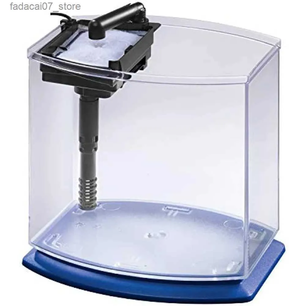 MiniBow SmartClean Technology Blue Blue Aquarium Tank Kit 1 Gallon