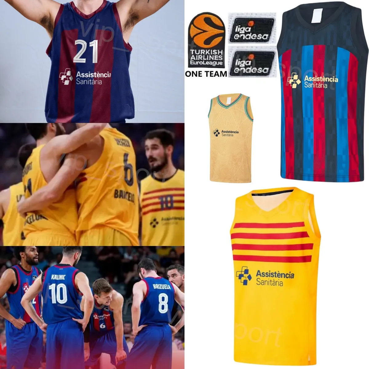 كرة السلة المطبوعة Lassa Baloncesto 31 Rokas Jokubaitis Jersey 20 Nicolas Laprovittola 6 Jan Vesely 21 Alex Abrines 14 Willy Hernangomez 33 Nikola Mirotic Liga