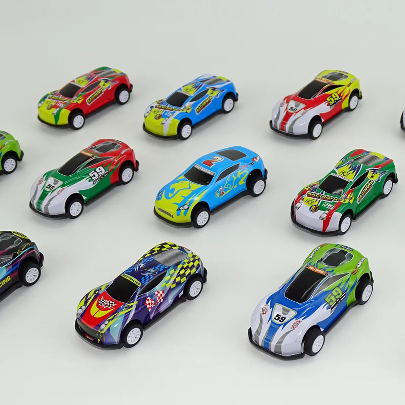 6,7 cm enfants mini voiture métal monothate de fer tirage en arrière