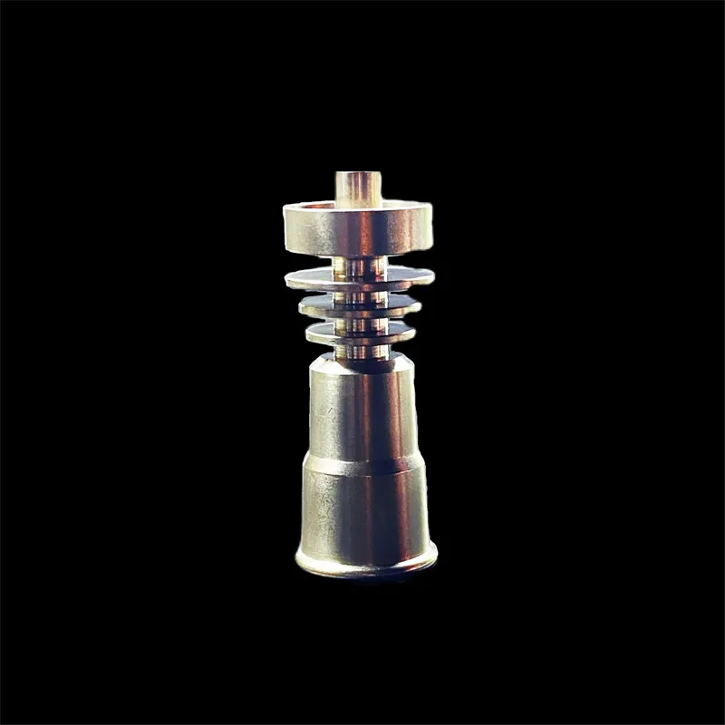 Domeless Titanium-nagel för både 14 mm och 18mm uppsättning för glas Bong Water Pipe TN001 Universal E-spikar