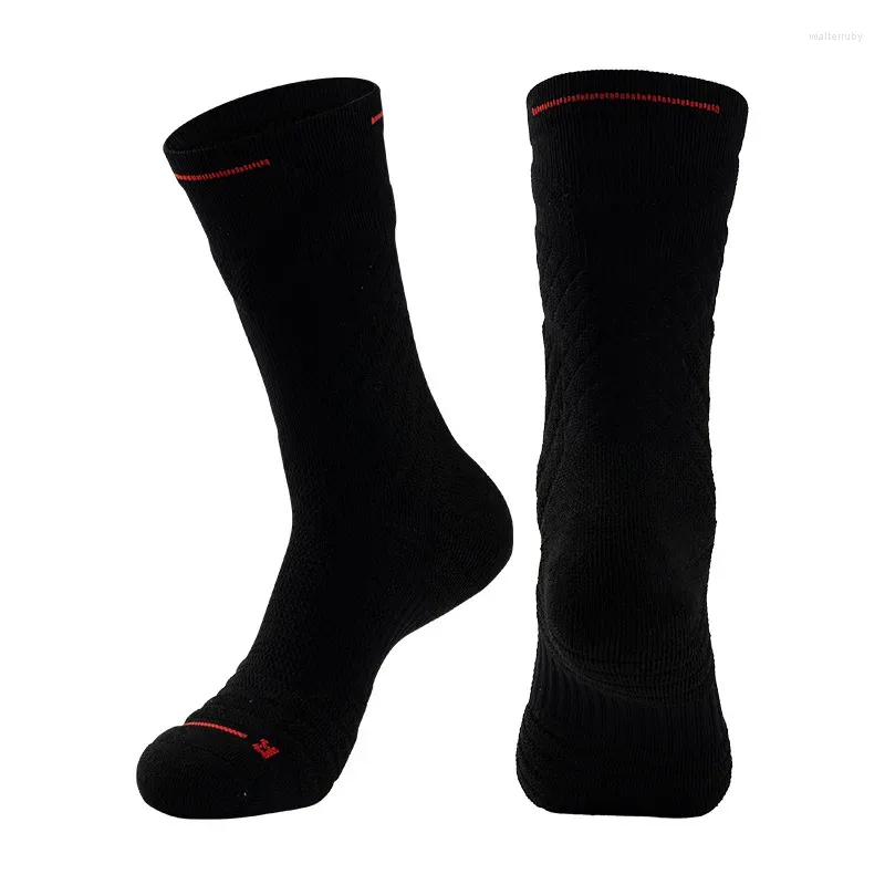 Chaussettes pour hommes femmes compression respirante hommes chaussettes de sport fourniture transfrontalière course à pied équitation cyclisme genou haut basket-ball vélo hockey football