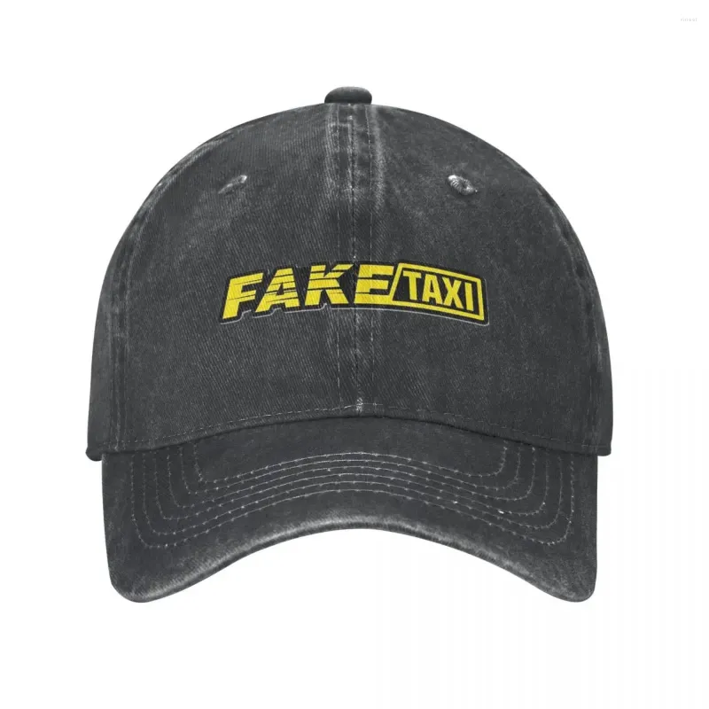 Ball Caps Vintage Washed Cotton Retro Fake Taxi Baseball Dad Summer Autumn Snapback Cowboy Hats Cap