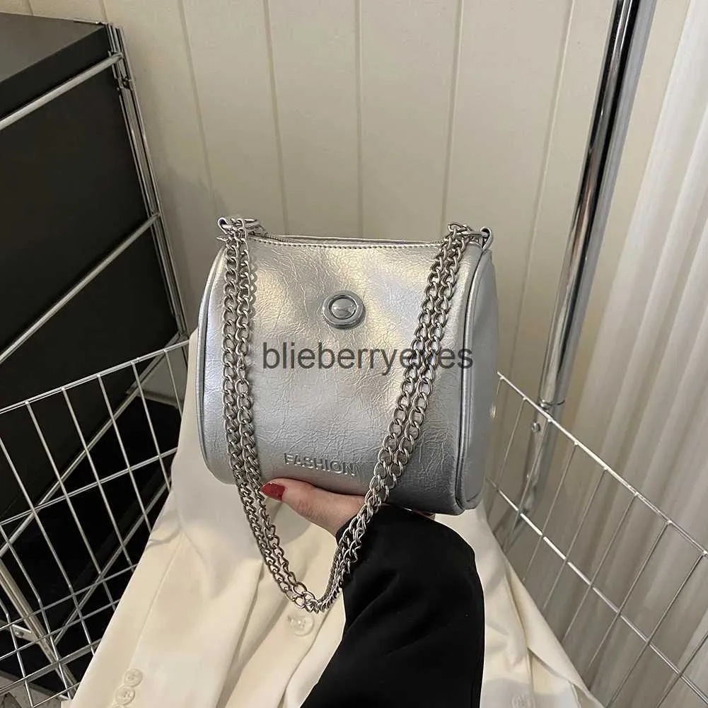 Cross Body Bags Cain Crossbody Bags Women Silver Leater Soulder Bags Summer Casual Female Luxury Brand and Bags and PursesblieBerryeyes