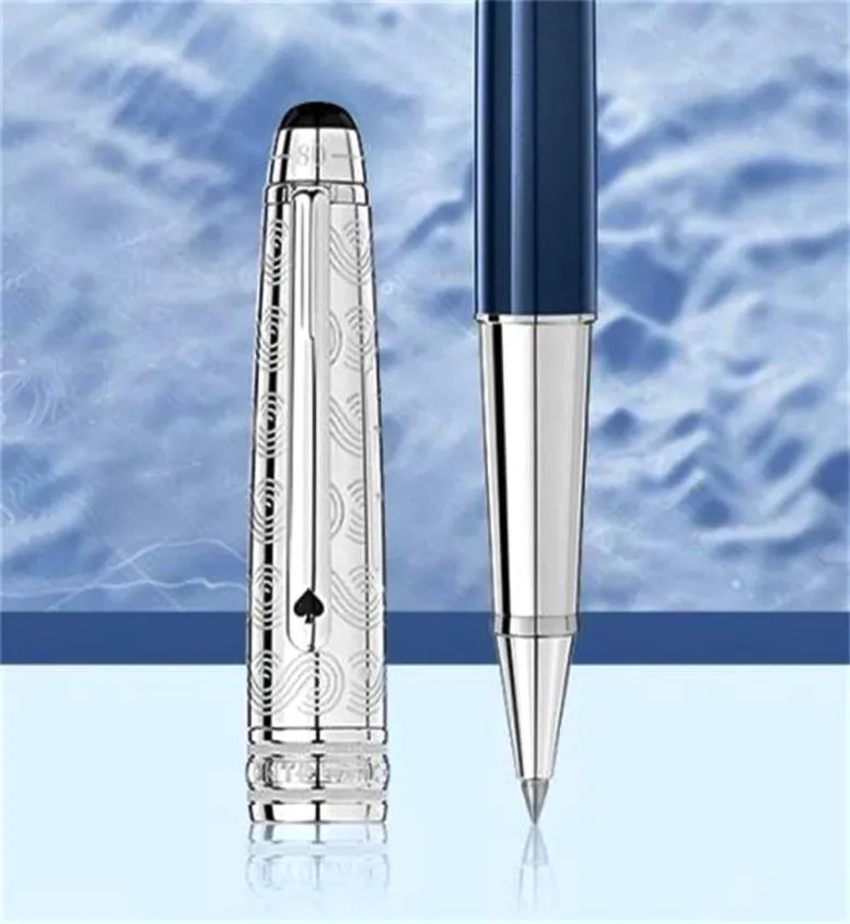 LGP 6 Färger Luxury Pen Around the World in 80 Days 163 Fountain Rollerball Ballpoint Pen Office School Supplies With Series NUMBE3620862