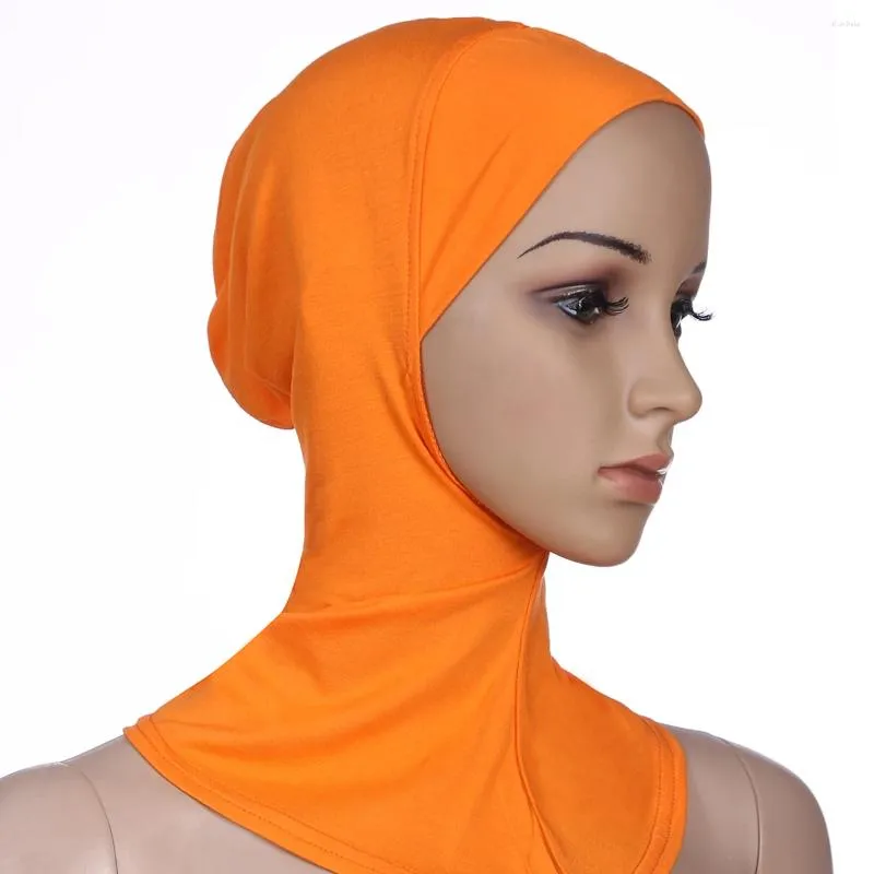 Abbigliamento etnico Modale Hijab Cap Per Le Donne Cappello Turbante Prodotti Islamici Sottoscocca Cofano Musulmano Sottocap Femminile Copricapo Copricapo