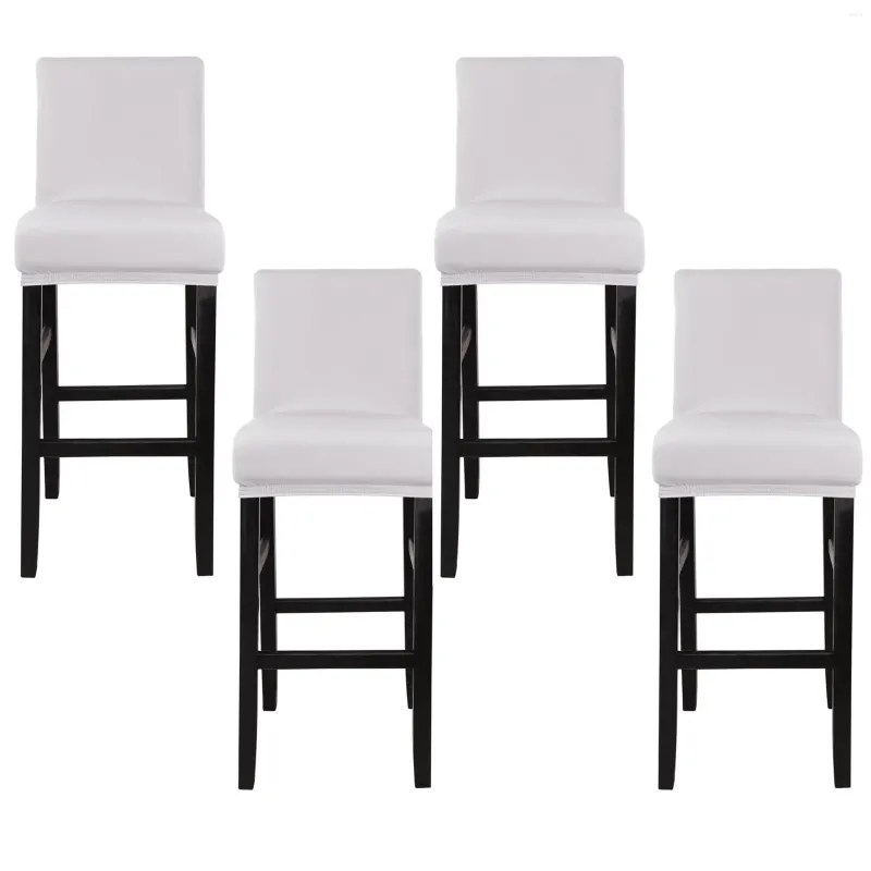 Chair Covers Bar Stool Counter Height Side Slipcover Silver Grey 4 From 20 59 DHgate