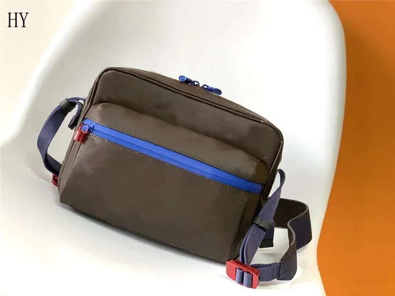 Designer luksusowa torba na ramię skórzane zamek błyskawiczne kieszenie na zewnątrz Taiga Camara Pacific Bag Long Pasps torebka na ramię Crossbody M30830 7A Najlepsza jakość