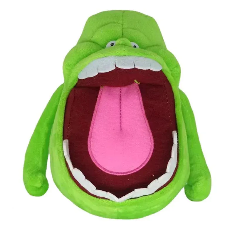 Pluche kussens Kussens Ghostbusters Green Ghost Superzacht knuffel Anime Randapparatuur Cartoon Schattig Kinderen Kussen Pop Verjaardagscadeau Kerstcadeau 231017