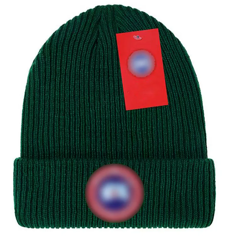 2024 Designer Canada Cappello lavorato a maglia Berretto da donna Berretto di lusso Stampa ricamato Cappello di lana d'oca Moda di lusso Cappelli classici caldi da uomo G-8