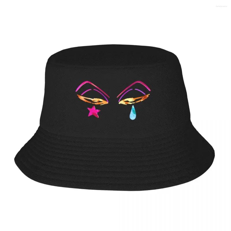 Bérets Hisoka Eyes Bucket Hat Panama pour homme femme Bob chapeaux Hip Hop pêcheur été plage pêche unisexe casquettes